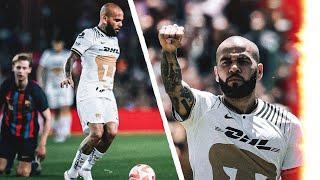 Dani Alves la LEYENDA que jugo en Pumas | Mejores Jugadas y Asistencias