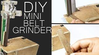 How To Make DIY Mini Belt Grinder Project Mechanical Project