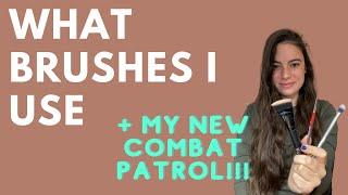 Hobby Hangout #4: What brushes I use! (and my new combat patrol)