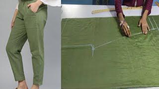 Making Perfect Trouser Cutting and Stichting / कम कपड़े में पैंट कैसे बनाये?