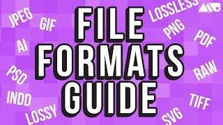 Image File Formats for Design Explained