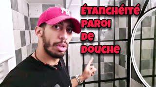 Joint de paroi de douche extérieur ou intérieur mon explication!!!