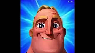 Mr incredible becoming canny reversed, ai generated