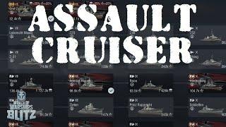 World of Warships Blitz Roles - Assault Cruiser