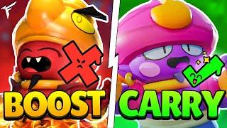 Boosting VS Carring *BANNABILE*Brawl Stars