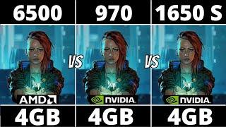 RX 6500 XT VS GTX 970 VS GTX 1650 SUPER - BENCHMARK TEST IN 12 GAMES