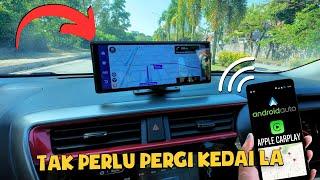 INSTANT PORTABLE WIRELESS ANDROID AUTO + APPLE CARPLAY FOR 2024 | Proton S70 ada ke?