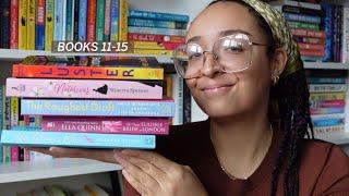 Books 11-15 of my 241 Book Reading Challenge