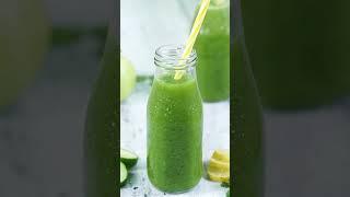 Apple Cucumber Smoothie #smoothie #homemade #drinks #healthy