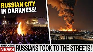 Biggest Surprise of the Day! Russians took to streets & started a major revolt! Black Day for Russia