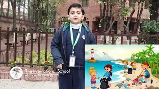 Syed Aarib Hassan | ISC Lahore Student | Awareness Video | Pollution |Save Environment