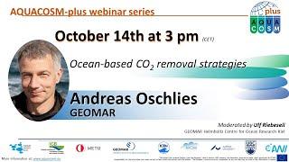 Ocean-based CO2 removal strategies