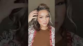 Wig updo tutorial using Mia from tressallure