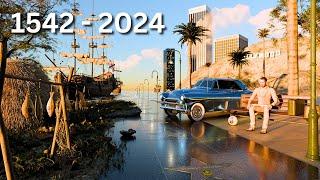 EVOLUTION of Los Angeles 1542-2024 | 3D Animation