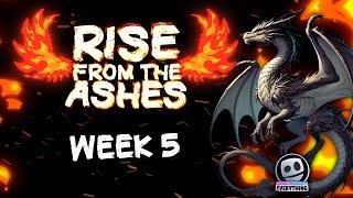 RISE FROM THE ASHES - WEEK 5!️‍ - Cards, the Universe and Everything (CUE)