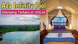 PENGINAPAN MURAH DI JOGJA - DGN KONSEP GLAMPING YANG MASIH BARU DAN PUNYA INFINITY POOL