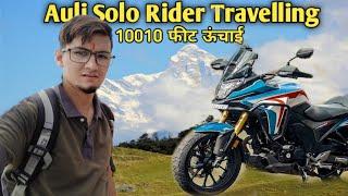 Journey to Auli: A Solo Biker's Guide" || R.K.Bisht || The Pahadi RK