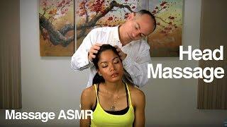 ASMR Role Play Relaxation Session 7 - Head Massage