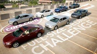 $38,000 Full-Size Sedan Challenge Features -- Cars.com Video Review