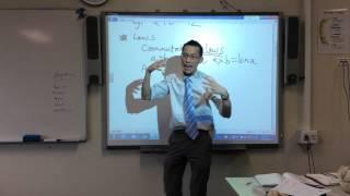 Review: Commutative, Associative & Distributive Laws