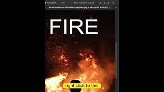 Custom Fire Text - Photoshop Tutorial