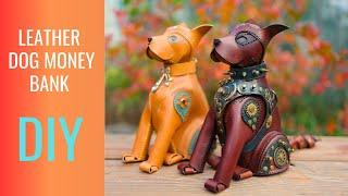 Craft The Perfect Leather Dog Money Bank With This Diy Tutorial And Pattern!