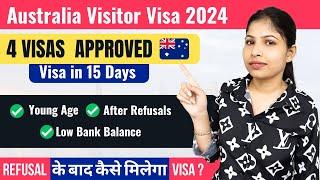 4 Australia Tourist Visa Approved | Australia visa trend | Australia visa updates 2024