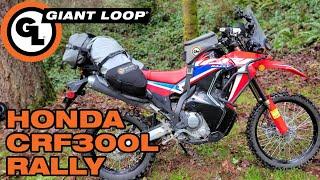 Honda CRF 300L Rally Luggage Setup for Motorcycle Camping