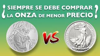 ¿Debes comprar siempre las onzas que estén más baratas?