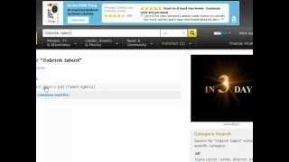 how to find talent agents on IMDB