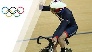 Jason Kenny breaks the Men´s sprint Olympic record