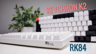 Royal Kludge RK84 vs Keychron K2 - Which Budget Mechanical Keyboard is Better? Review + Sound Test