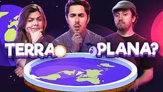 A TERRA É PLANA? Com Leon e Nilce - Nostalgia Ciência