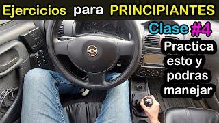 ejercicios para PRINCIPIANTES errores al manejar manejando por primera vez un carro manual estandar