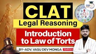 CLAT legal Reasoning | CLAT LL.B | law of torts | STUDYIQ Judiciary |  CPC