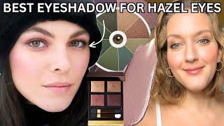 BEST EYESHADOW COLORS FOR HAZEL EYES