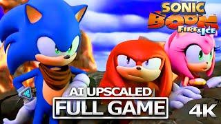 SONIC BOOM: FIRE AND ICE Full Gameplay Walkthrough / No Commentary【FULL GAME】AI Upscaled 4K Ultra HD