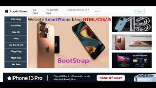 Tạo Website bán hàng Smartphone sử dụng HTML/CSS/JS và Bootstrap | KH Lập Trình ACE