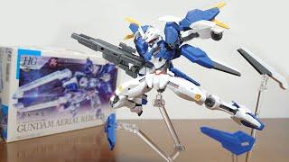 (Aerial upgraded!) HG 1/144 Gundam Aerial (refurbished) Review