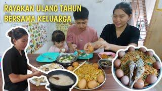 MERAYAKAN ULANG TAHUN SUAMIKU DENGAN MASAKAN SEDERHANA