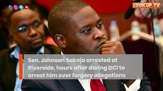 Sen Johnson Sakaja Has Been Arrested, Held At DCI Headquarters Kiambu Road.