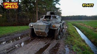 Crossen door de modder met pantservoertuigen! (Daimler Ferret & Half-Track) #1407