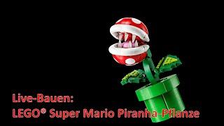 Live-Bauen: LEGO® Super Mario Piranha-Pflanze