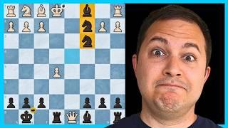 AMAZING CHECKMATE, BANNED GAMBIT, AND 2 DOUBLE CHECKMATES! | Chess Rating Climb 540 to 600