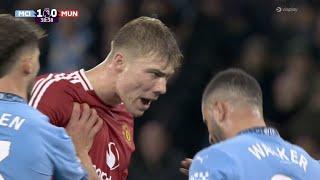 Rasmus Hojlund vs Kyle Walker FIGHTING,Manchester City vs Manchester United(1-2) Highlights