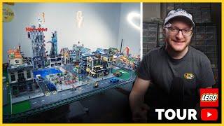 My (Very Modest) LEGO Room and YouTube Studio Tour