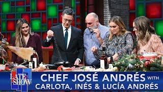 Try Jamón Ibérico with Chef José Andrés and Carlota, Inés and Lucía Andrés