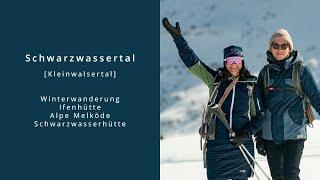 Kleinwalsertal: Winterwanderung zur Schwarzwasserhütte