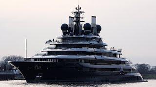 LUMiNANCE yacht | maiden voyage of brand new LURSSEN superyacht under flag of the new owner | 4K