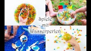 Geniale Spiele mit Wasserperlen - ein Riesenspaß für den Sommer